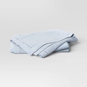 2pk Cloth Napkins Blue - nwt Threshold